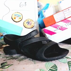 CROCS Black Women's Sandals